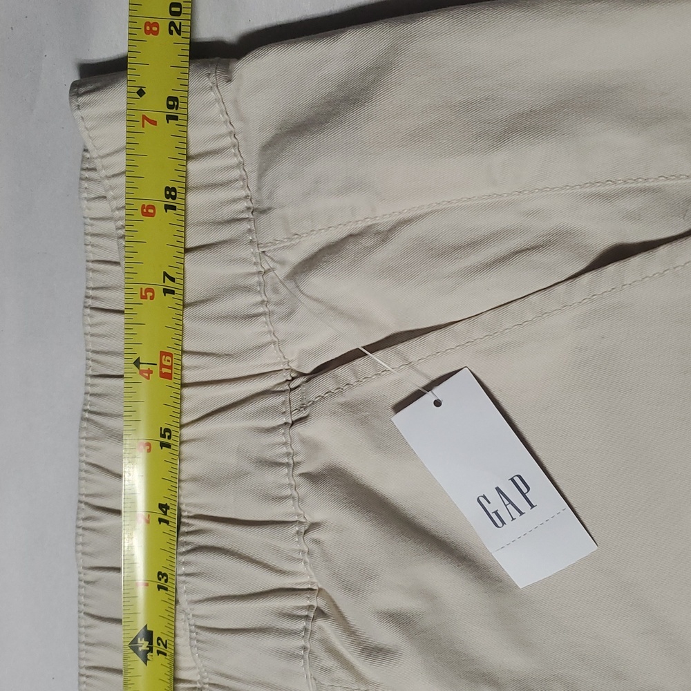 Gap Easy Wide Leg Chino Pants Size XL Womens New With Tags Elastic Waist - Picture 14 of 16